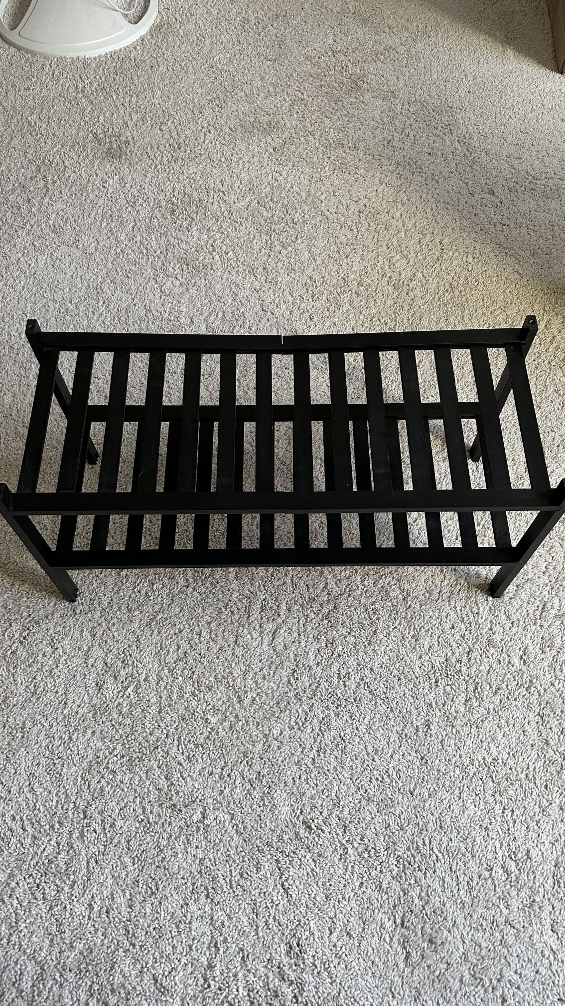Natural Bamboo Shoe/storage Rack - 4-6 Pairs