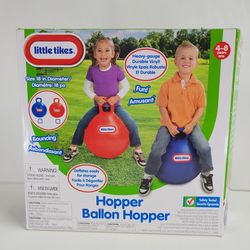 Little Tikes Hopper Balloon Hopper Heavy Gauge Durable vinyl, New ( Open Box)...

Little Tikes Mega Balloon Hopper 
Make exercise fun with Little Tike