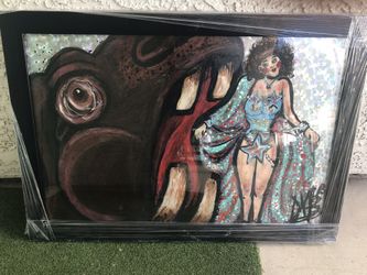 Awesome Circus Circus Painting With Monster By Famous Artist Dana Beery 
