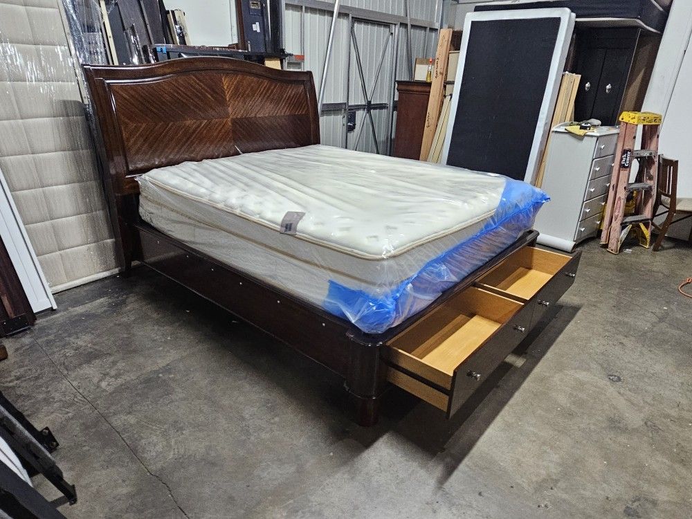 Cal King Bed And Mattress