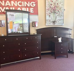 🇺🇸Brand New 5Pc Bedroom Set Clearance🇺🇸$50 Down Takes It Home!