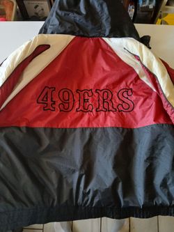 49ers vintage 1997 era heavy jacket