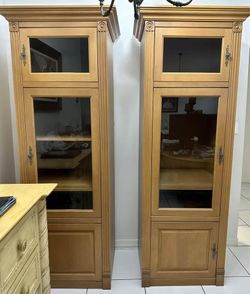 Negotiable - Curio Cabinets from El Dorado Furniture Store