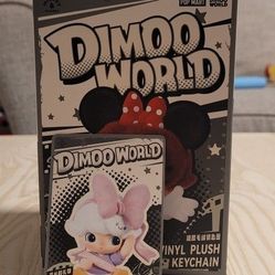 Dimoo World Plush Keychain