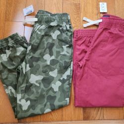 NEW Boys Cotton Jogger Pants Size 7