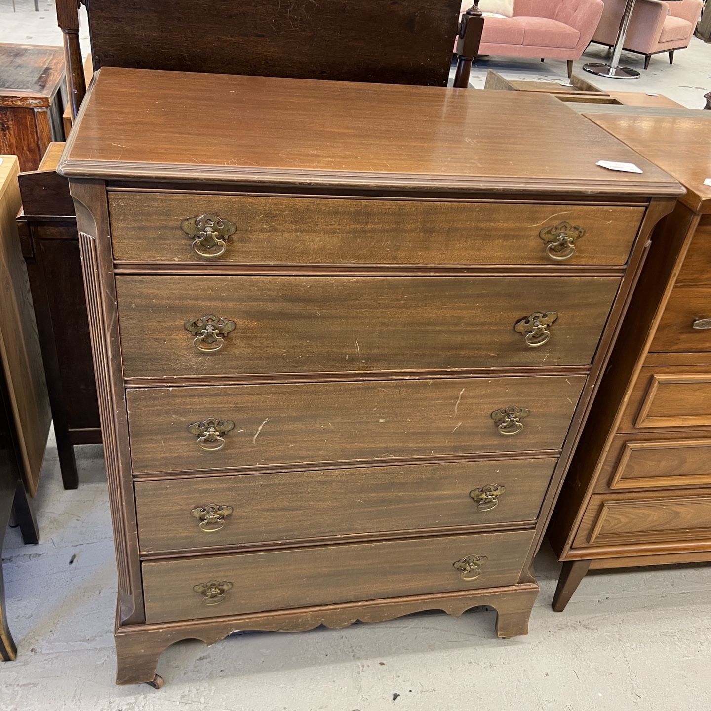 Vintage 5 Drawer Dresser