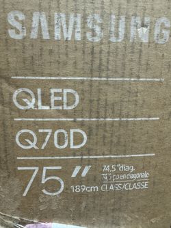 Samsung - 75” Class Q70D Series QLED 4K Smart Tizen TV