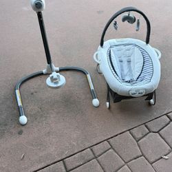 Swing and Bouncer Chair (must sell!)