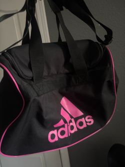 Adidas Duffel Bag Black and Pink