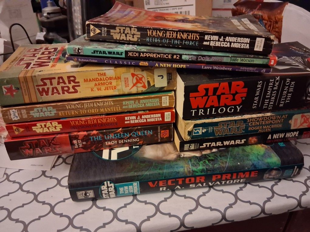 Star Wars Book Lot - 11 Books