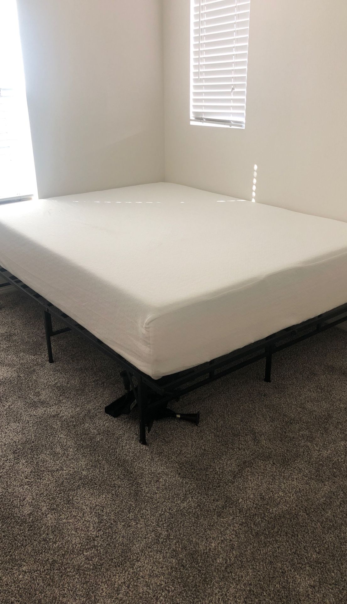 FREE!** 2 full size bed frames and mattresses