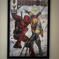 Deadpool vs Wolverine Poster
