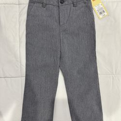 Cherokee Brand Toddler Boy Charcoal Gray Dress Suit Pants Size 3T  New With Tags