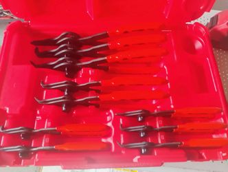 Mac Tools PK1250 Retaining Ring Plier Set - 11 of 12 (TPQ12 Missing)