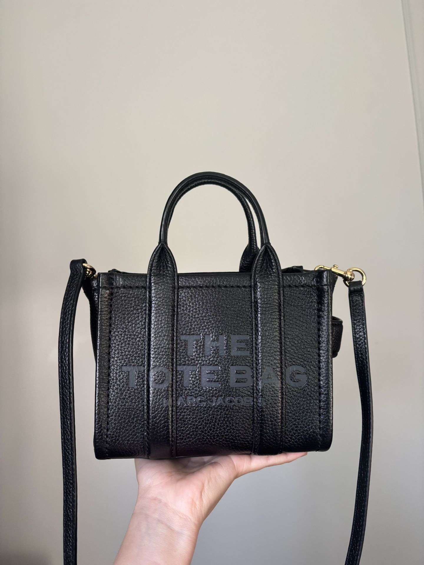 Marc Jacobs Leather Mini Tote Bag