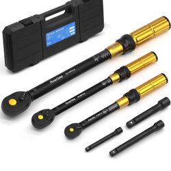 Torque Wrench Set 1/4,  3/8,  & 1/2 inch Brand New Never used