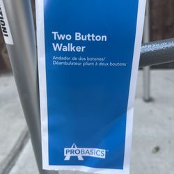 ProBasics Two Button Folding Walker