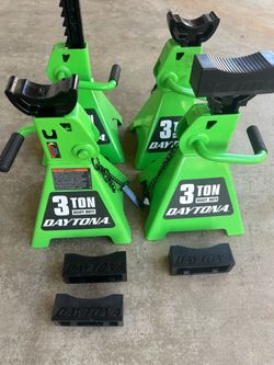 Daytona 3 Ton Heavy Duty Ratcheting Jack Stands set of 4 $120