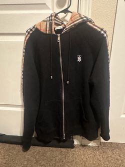 Burberry TB Monogram Zip-Up Hoodie