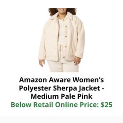 Women’s Polyester Sherpa Jacket 