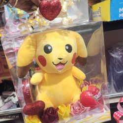 Valentine's Day decorations.