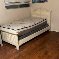 Twin Bed Frame And Mattress