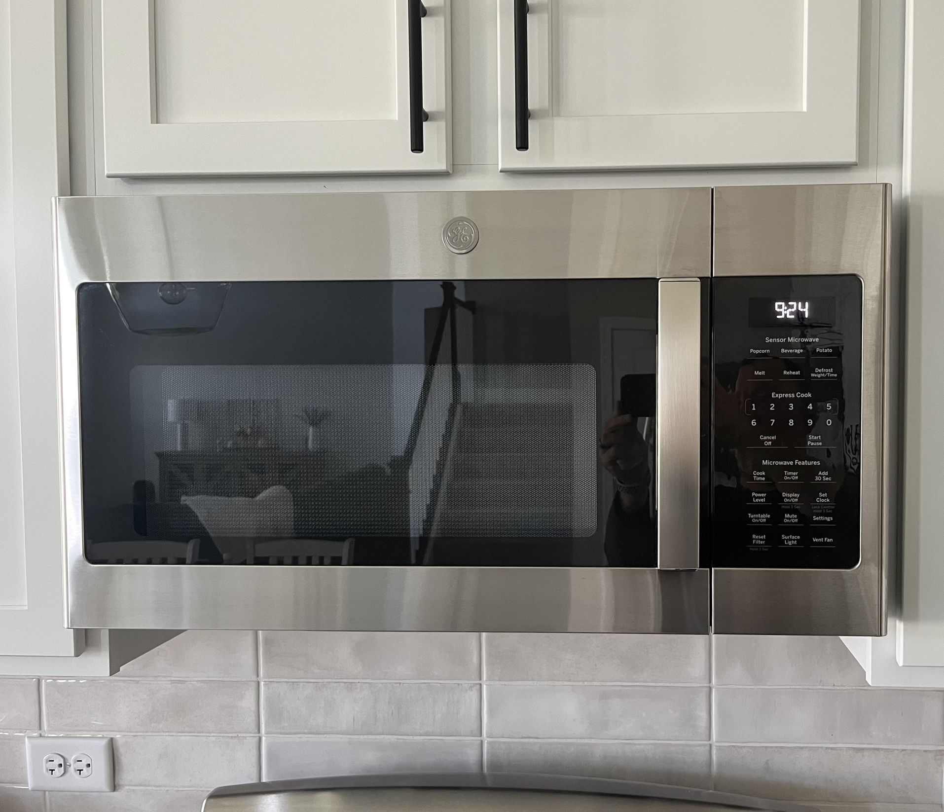 1.7 cu. ft. Over the Range Microwave with Sensor Cooking in Stainless Steel