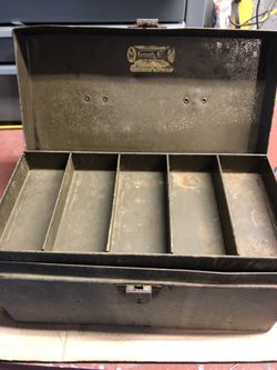 Rare Kennedy kits tackle box!