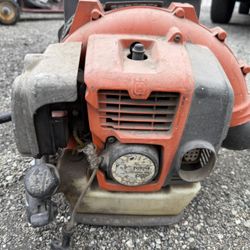 husqvarna leaf blower + craftsman weed wacker