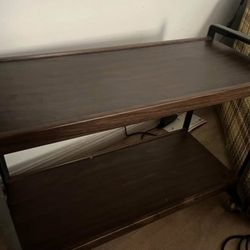 Vintage CRT  Tv Rolling Cart