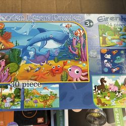 Wooden puzzle for kids