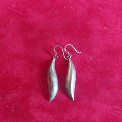 Sterling Silver Earrings Marked Thailand