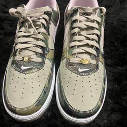 Air Force 1 Low Retro Patent Camo |Pink|