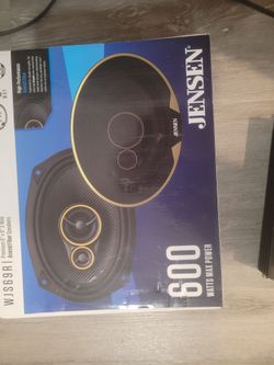 Amp and speakers