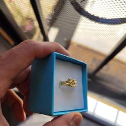 10k nugget ring