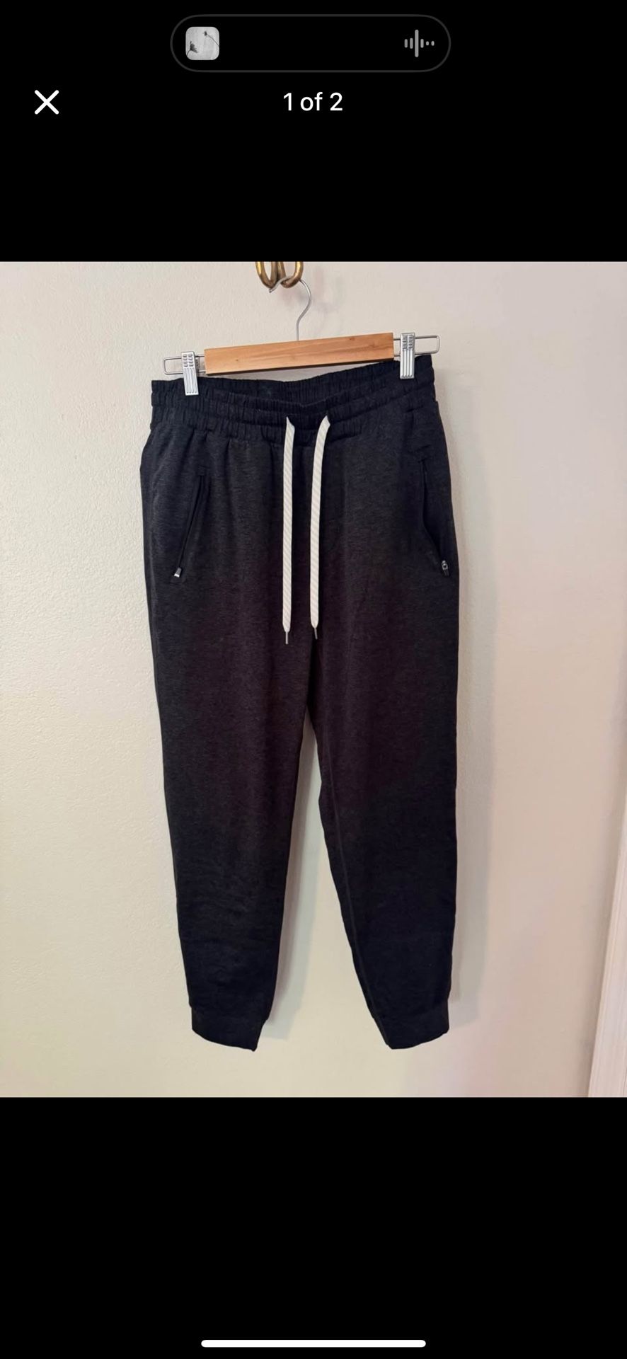 Men’s Vuori Ponto Performance Jogger Size Medium