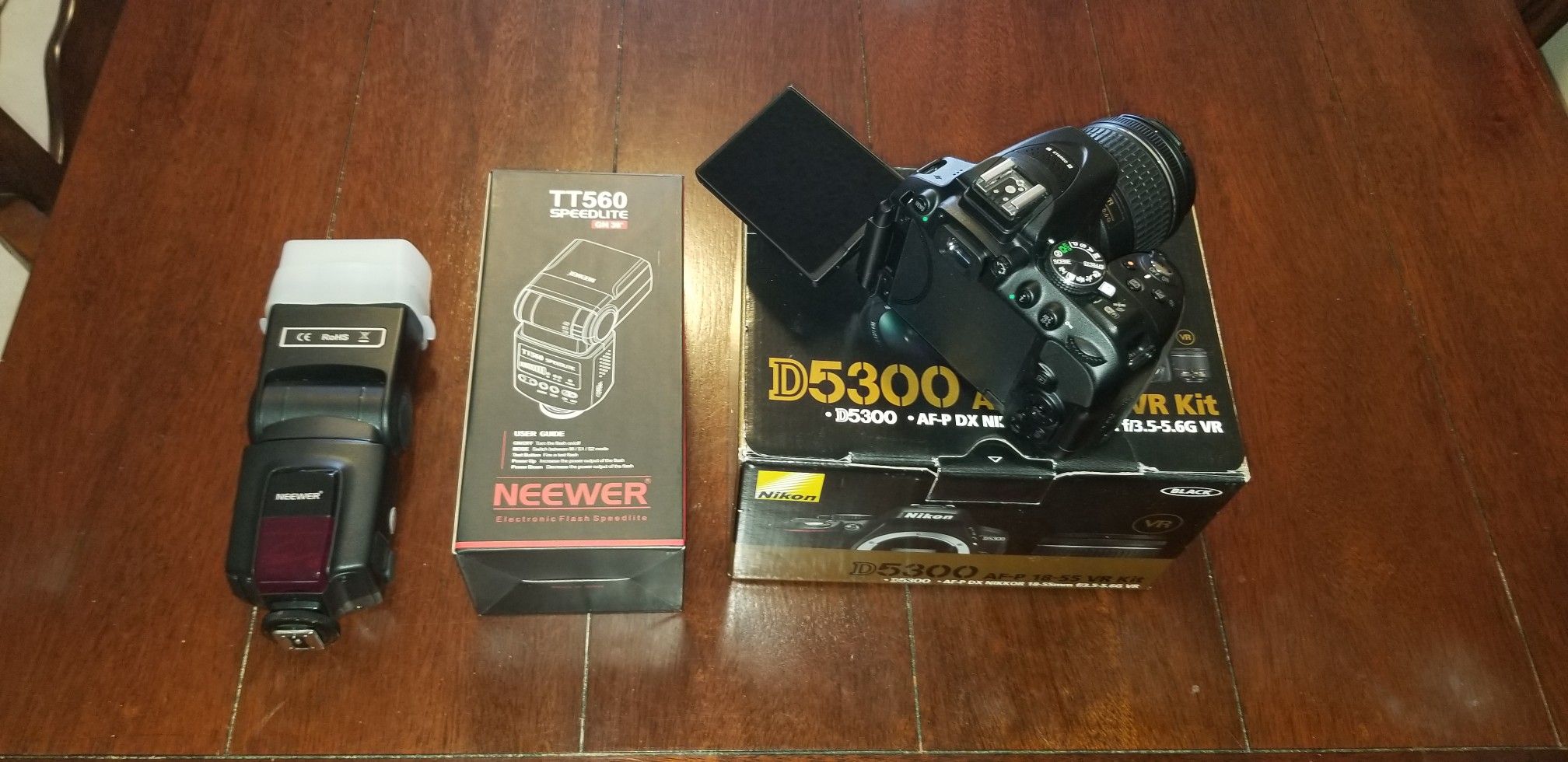 Nikon D5300 DSLR camera