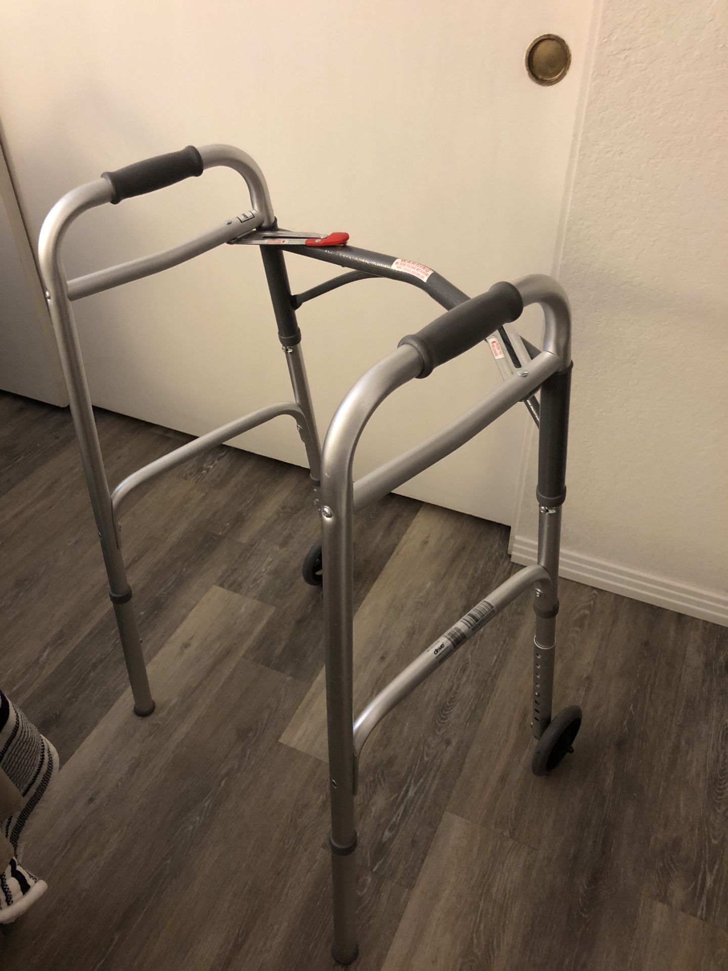 Folding Steel Walker By Drive