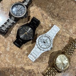 3 Watch BUNDLE (3 MK LEFT- WHITE  AK IS SOLD)