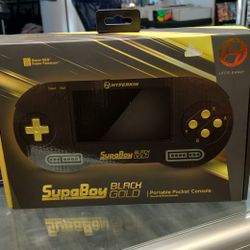 Supaboy Black Gold Play Super Nintendo Games On The Go