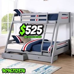 Twinfull Grey Double With Ortho Matres!!