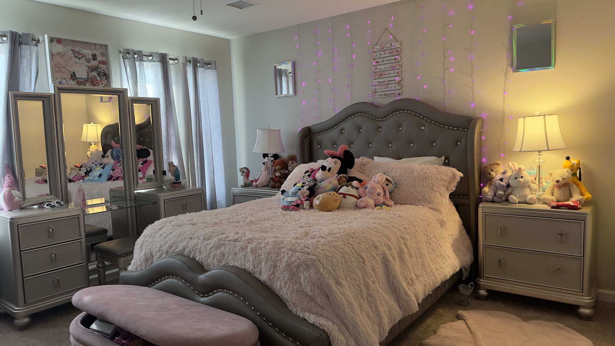 Grey Queen Bedroom Set