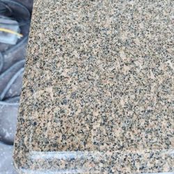 Granite top table desk 1 drawer