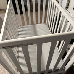 Mini Crib And New Mattress (pending)