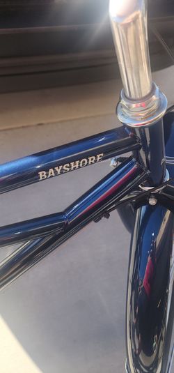 Bayshore Bicycle Frame with Chrome Fork
