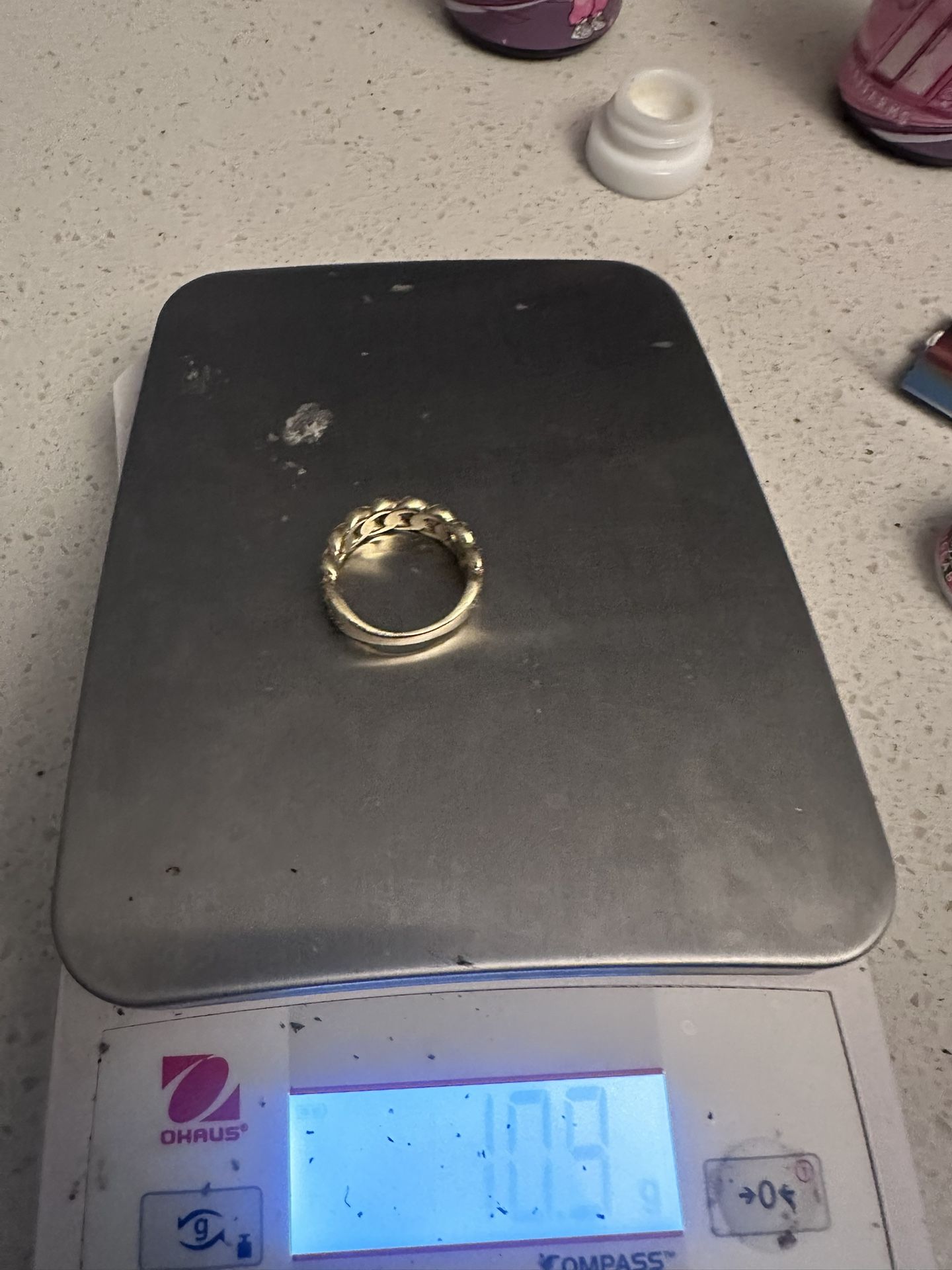 14 Karat Diamond Gold Ring