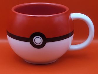Nintendo Pokemon Just Funky PokeBall Ceramic Coffee Tea Cup Mug 16 oz.