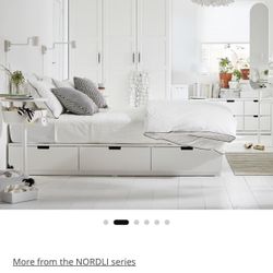 Bed Frame With Storage Drawers 