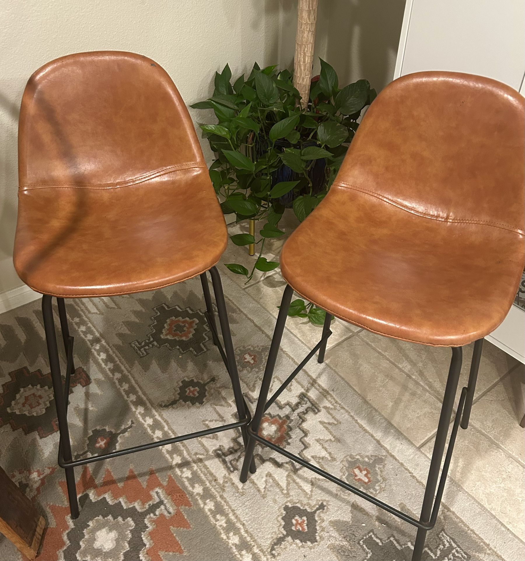 Set of 2 Bar Stools
