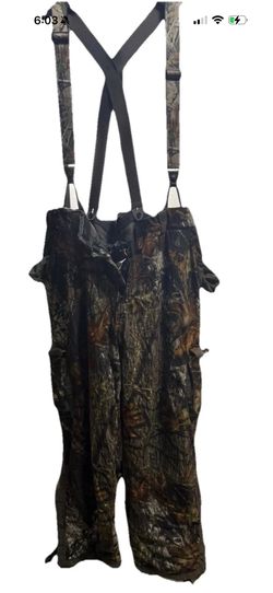 Camo bib pants 2x